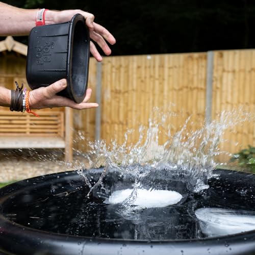 The Cold Pod Block Ice Mold for Ice Bath, 2-Pack Extra Large Ice Block Mold Reinforced with Stainless Steel for Cold Plunge, 7 Lbs Silicon Rubber Ice Cube Mold