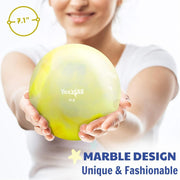 Yes4All Weighted Toning Balls for Exercise, Soft Medicine Balls for Exercise, Pilates, Yoga, Balance, Flexibility, 2-10lbs
