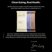 Jacob Bar, Protein Bars, Vanilla (9 Bars Total) - 20g Grass-Fed Protein, No Seed Oils, Nothing Artificial