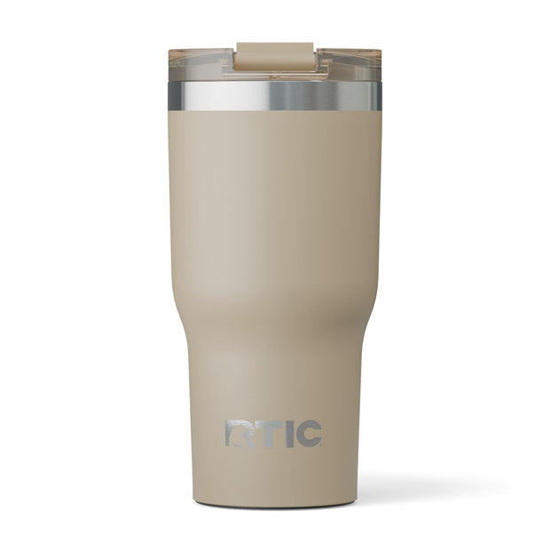 RTIC 30oz Essential Tumbler with Lid, Insulated, Stainless Steel, Metal, Double Wall Vacuum-Insulation, Ceramic Lined, Travel Cup for Iced Coffee, Tea, Hot and Cold Drink, Graphite
