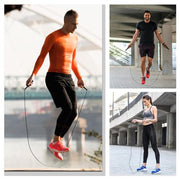 10 ft Speed Jump Rope with Handle, Adjustable Skipping Rope for Men Women, 3 oz Ultra-light Professional Fitness Boxing Cross Fit Exercises Gym Cardio Endurance Training Lovers (Black)