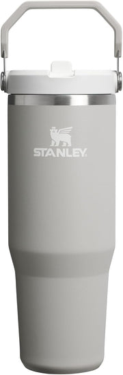 Stanley IceFlow 2.0 Flip Straw Tumbler with Handle 30 oz | Twist On Lid and Flip Up Straw | Leak Resistant Water Bottle | Insulated Stainless Steel | BPA-Free | Ash