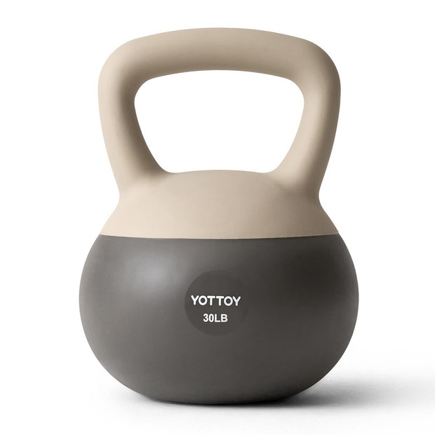 YOTTOY Soft Kettlebell, Set for Strength Training Kettlebells & Home Workouts, Soft-Sided Cushioned Base, Wide-Handle - Ideal for Men, Women, & Beginners