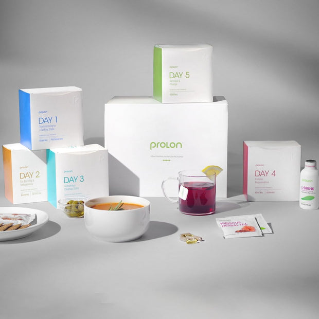 ProLon 5 Day Fasting Kit | Fasting Program for Women & Men | Developed to Not Break Your Fast | Low Calorie Pre Made Meals & Snacks | Plant Based Ingredients for Diet Support | Extended Variety