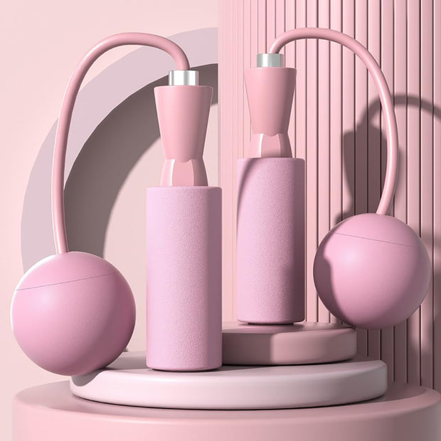 Weighted Jump Rope Without Rope Skipping Rope No Line Speed Rope Cordless For Fitness Workout Anywhere Ropeless Bod Rope for Exercise Training Beachbody Build