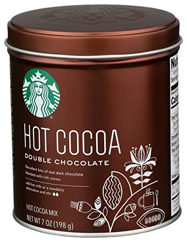 Starbucks Hot Cocoa, Double Chocolate, 7 Ounce