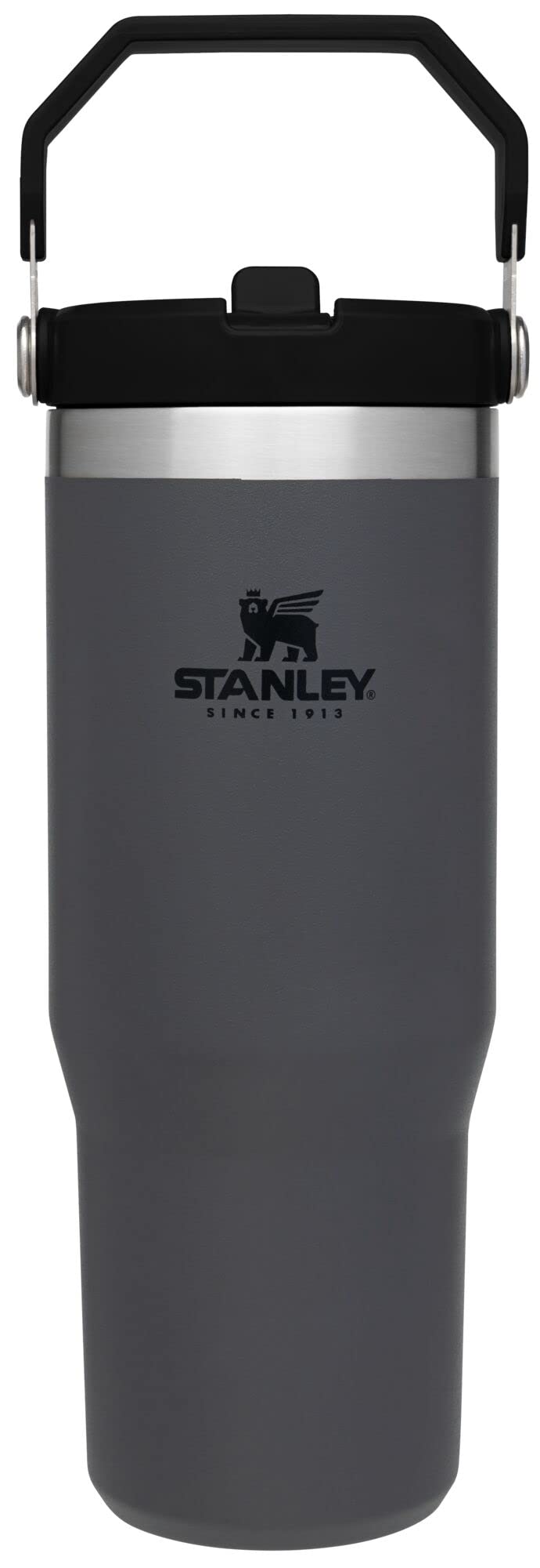 Stanley IceFlow 2.0 Flip Straw Tumbler with Handle 30 oz | Twist On Lid and Flip Up Straw | Leakproof Water Bottle | Insulated Stainless Steel | BPA-Free | Prickly Pear