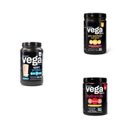 Vega Sport Vegan Protein Powder + Recovery - 30g Plant Based Protein per Serving, Chocolate, 19 Servings, 5g BCAAs, Probiotics, NSF Certified, For Shakes & Smoothies, 1.8lbs (Packaging May Vary)