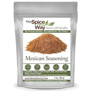 The Spice Way - Mexican Seasoning Spice Blend. No Salt, Non GMO, No preservatives. 2oz