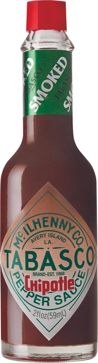 TABASCO Brand Original Red Pepper Hot Sauce, Medium Heat, Glass Bottle, Classic & Versatile Flavor, Three Simple Ingredients, Great for Dips, Tacos, Eggs, Pizza, Oysters & More, 12 Fl Oz (Pack of 1)