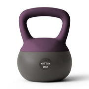 YOTTOY Soft Kettlebell, Set for Strength Training Kettlebells & Home Workouts, Soft-Sided Cushioned Base, Wide-Handle - Ideal for Men, Women, & Beginners