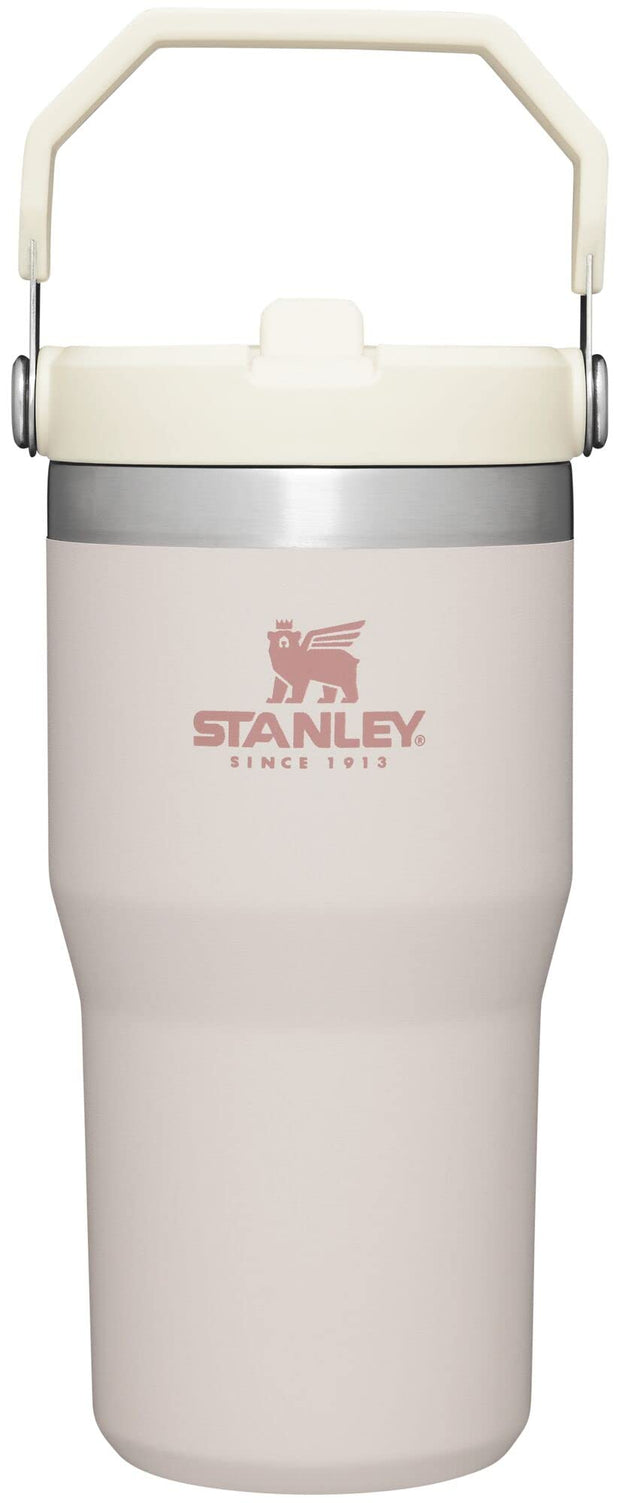 Stanley IceFlow 2.0 Flip Straw Tumbler with Handle 30 oz | Twist On Lid and Flip Up Straw | Leakproof Water Bottle | Insulated Stainless Steel | BPA-Free | Prickly Pear