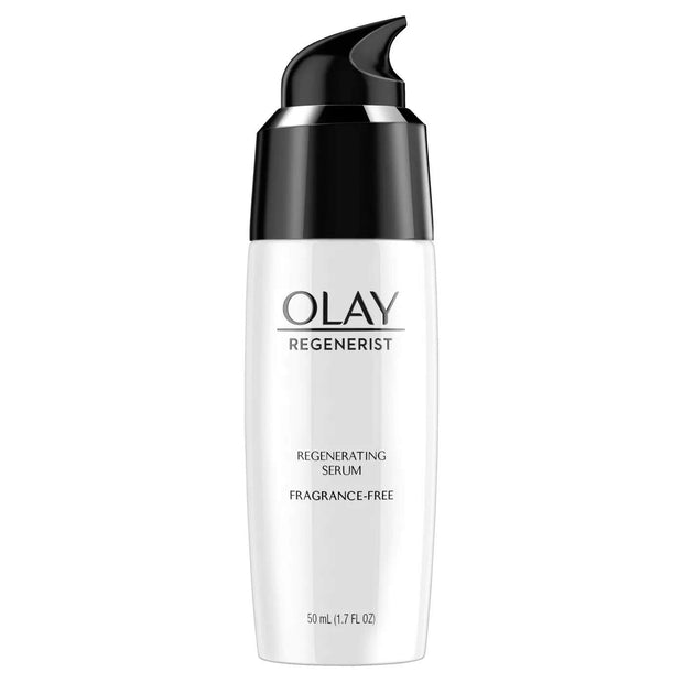 Olay Serum, Regenerist Light Gel Face Mousturizer, Fragrance-Free - Anti-Aging, Anti-Wrinkle, Hydrating, Firming, Smoothening, Improves Fine Lines and Elasticity - Amino Peptide Complex, 1.7 oz