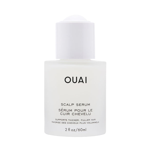 OUAI Scalp Serum - Balancing Hair Serum with Red Clover Extract, Siberian Ginseng and Peptides for Thicker and Fuller-Looking Hair - Paraben, Phthalate and Sulfate Free Scalp Care (2 Fl Oz)