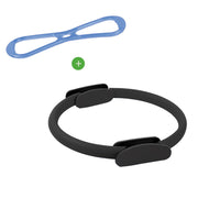 KEVENZ Fitness Circles, with 1 Pilates Ring and 1 Exercise Bands (15 inch, 20 lbs)