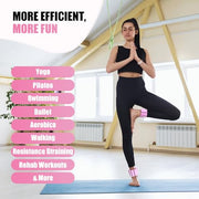 Pilates Wrist Ankle Weights for Women, Wearable Strong Arm & Leg Weights Set of 2(1 lb/2.2 lbs Each), Adjustable Ankle Weights for Walking, Yoga, Dance, Barre, Gym