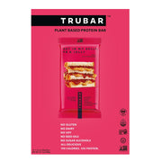 TRUBAR Vegan Protein Bar, Strawberry Shorty Got Cake, Gluten Free, Plant Based Protein, Dairy Free, Non GMO, Soy Free, No Sugar Alcohols, 12G Protein, 12G Fiber, 23G Carb, On the Go Snack Bars, 12 CT