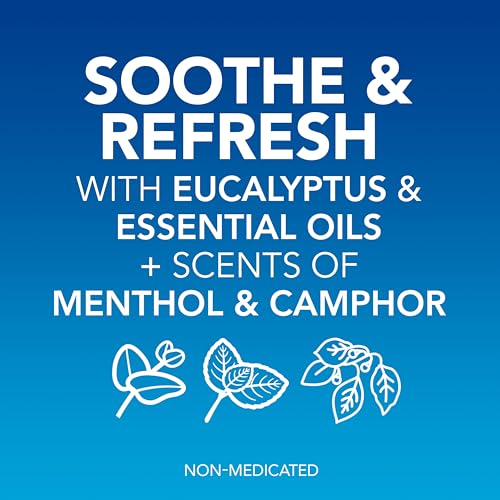 Vicks VapoPatch, Wearable Mess-Free Aroma Patch, Soothing & Comforting Non-Medicated Vicks Vapors, For Adults & Children Ages 6+, 5ct (2 pack)