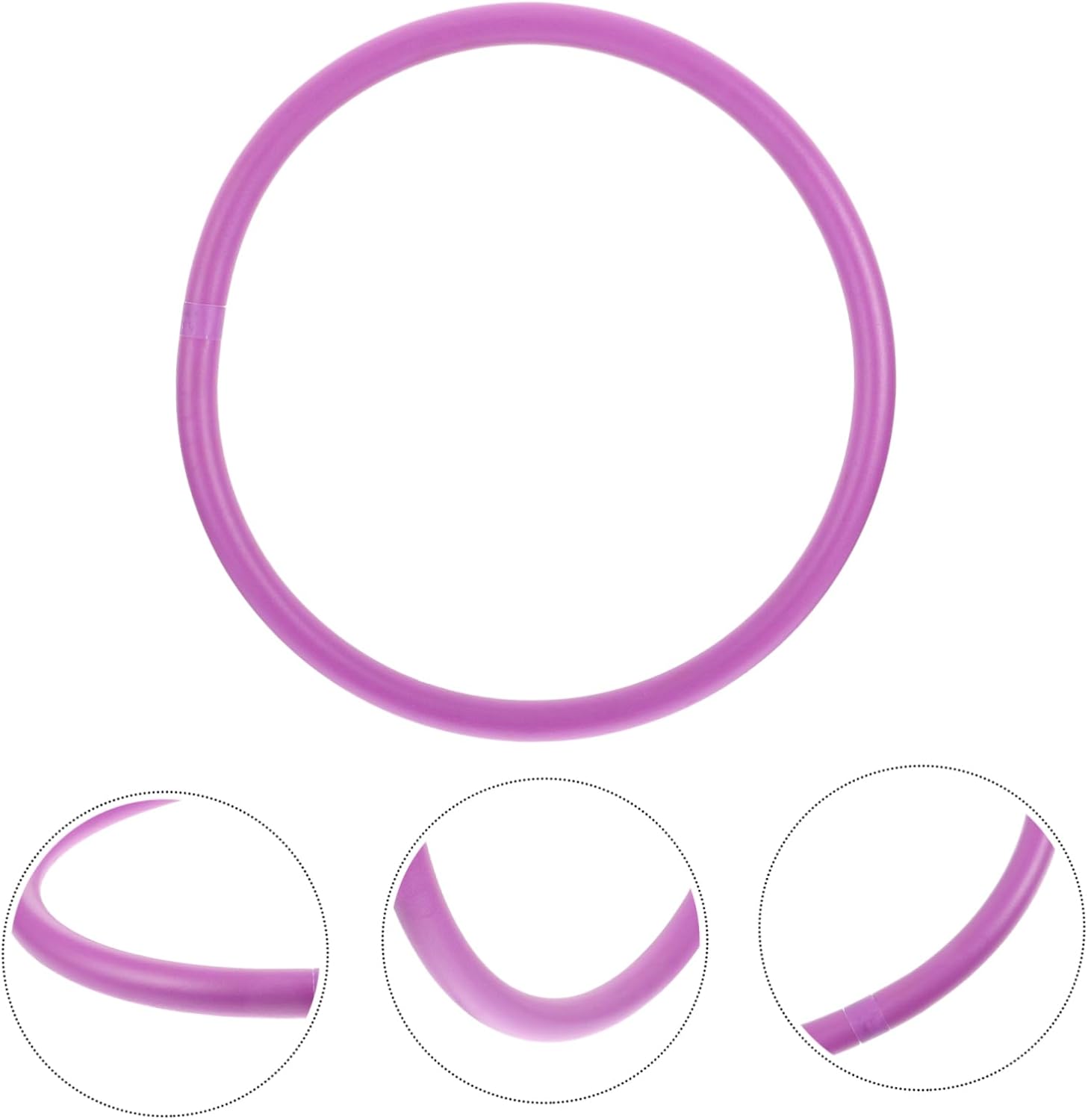 Arm Hoop Armband Exercise Accessories Portable Gym Machine Massage Accessories Exercise for Adults Yoga Accessories Practical Fitness Arm Hoops Supplies Miss Sports Purple