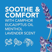 Vicks VapoRub, Lavender Scent, Cough Suppressant, Topical Chest Rub & Analgesic Ointment, Medicated Vicks Vapors, Relief from Cough Due to Cold, Aches & Pains, 1.76oz