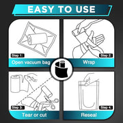 OK TAPE 2 Rolls Ice Self Stick Bandage Wrap, Instant Cold Relief for Knee, Ankle, Wrist, Cold Compress Elastic Athletic Tape for Sports Injuries, No Refrigeration Needed, 4 Inch Wide, Navy Blue