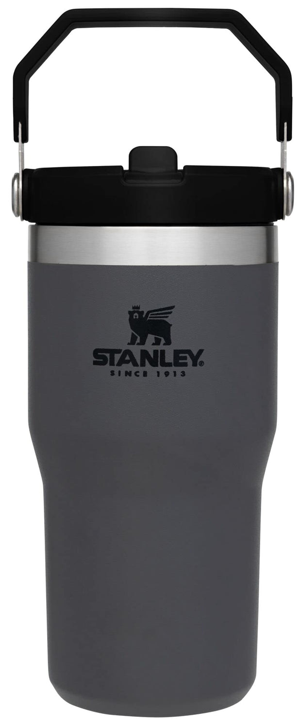 Stanley IceFlow 2.0 Flip Straw Tumbler with Handle 30 oz | Twist On Lid and Flip Up Straw | Leakproof Water Bottle | Insulated Stainless Steel | BPA-Free | Prickly Pear