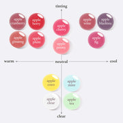 NOONI Korean Hydrating Lip Oil - Appleberry | Long-Lasting, Moisturizing, Plumping, Revitalizing for Dry Lips, Waterproof, No Peel Off, Hydrating, Nourishing Crystal Clear, 0.12 FL Oz