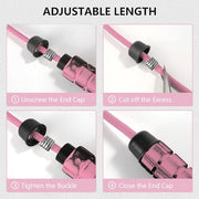 Weighted Jump Rope Nylon Adjustable - Tangle-Free Jump Rope for Women, Men, Kids, and Adults with Foam Handle, Rapid Speed with Ball Bearings, 360° Rotation Jumprope for Fitness, Training and Exercise