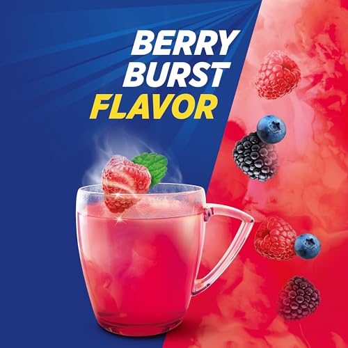 Theraflu Powder for Daytime Severe Cold and Cough, Berry Infused with Menthol (6 packets)