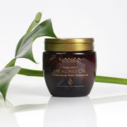 L'ANZA Keratin Healing Oil Intensive Hair Masque, Leave-in Conditioner Treatment for Damaged Hair, Nourishing Mask, Repairs, Boosts Shine, Strength, and Prevents Frizz, Cruelty Free (7.1 Fl Oz)