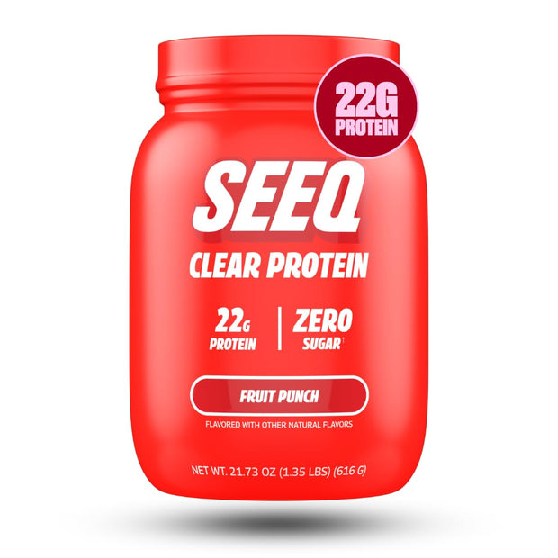 SEEQ Clear Whey Isolate Protein Powder, Mango Pineapple - 22 Servings, 22g Protein Per Serving - 0g Lactose, Sugar-Free, Keto-Friendly, Soy Free - Juice-Like Protein, Post-Workout Recovery