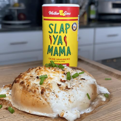Slap Ya Mama Cajun Seasoning from Louisiana, Original Blend, No MSG and Kosher, 4 Ounce