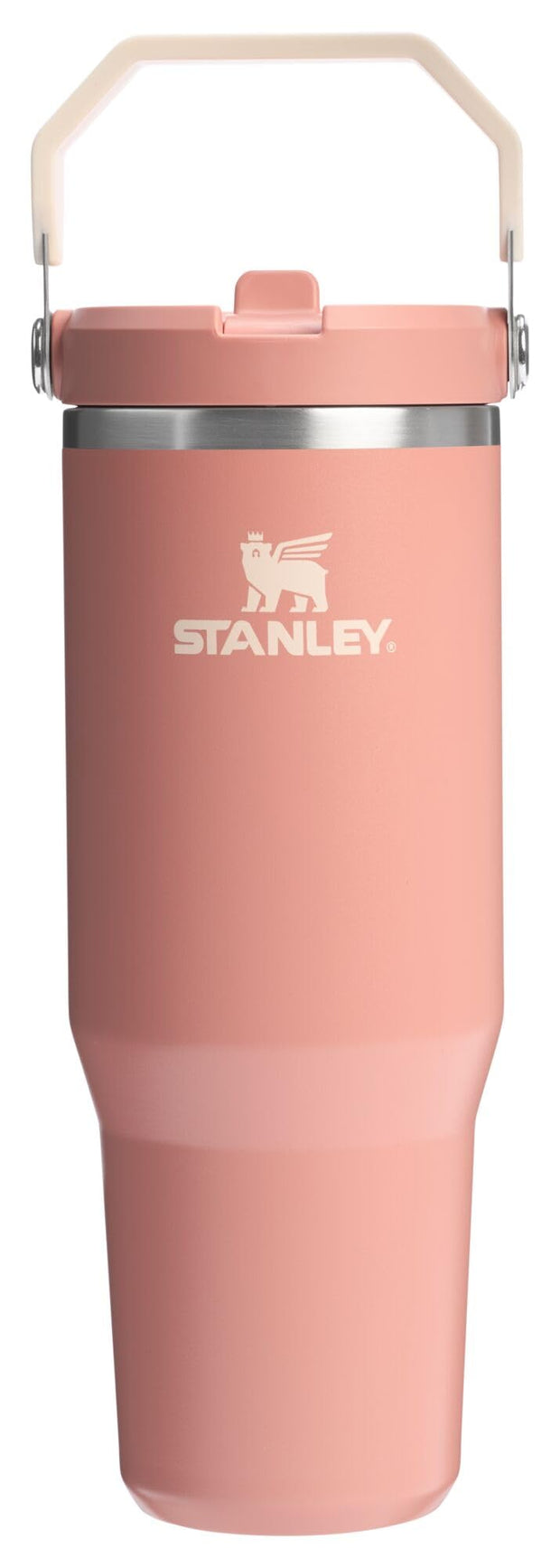 Stanley IceFlow 2.0 Flip Straw Tumbler with Handle 30 oz | Twist On Lid and Flip Up Straw | Leakproof Water Bottle | Insulated Stainless Steel | BPA-Free | Prickly Pear
