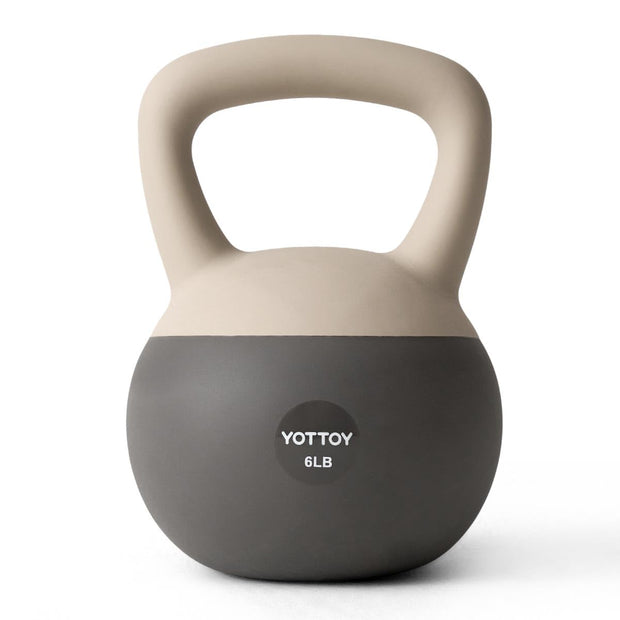 YOTTOY Soft Kettlebell, Set for Strength Training Kettlebells & Home Workouts, Soft-Sided Cushioned Base, Wide-Handle - Ideal for Men, Women, & Beginners