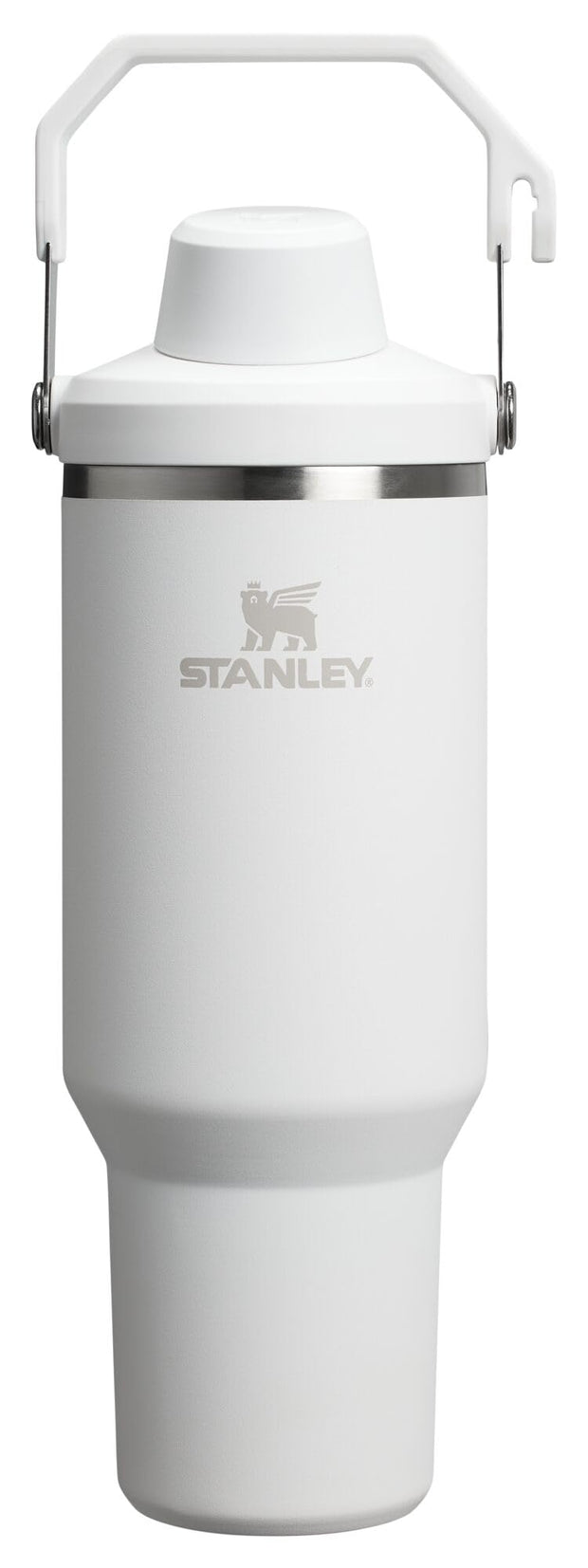 Stanley IceFlow 2.0 Fast Flow Tumbler with Handle 40 oz | Twist On Angled Spout Lid | Leakproof Water Bottle | Insulated Stainless Steel | BPA-Free | Rose Quartz
