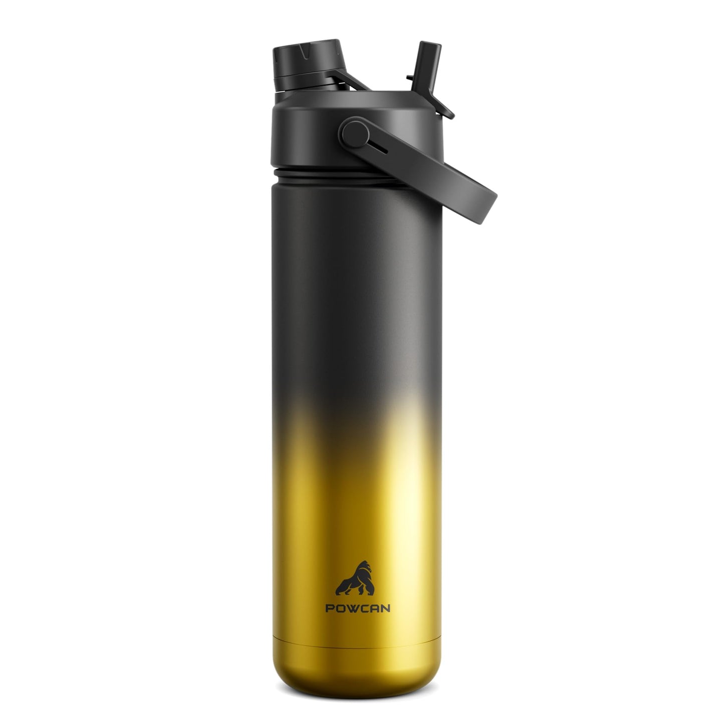 26 oz Insulated Water Bottle with 2-in-1 Straw and Spout Lid, Keep Cold 24H, Leak-Proof, Fits in Car Cup Holder, Stainless Steel Water Bottle for Sports, Travel, and School (Cotton Candy)