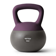 YOTTOY Soft Kettlebell, Set for Strength Training Kettlebells & Home Workouts, Soft-Sided Cushioned Base, Wide-Handle - Ideal for Men, Women, & Beginners
