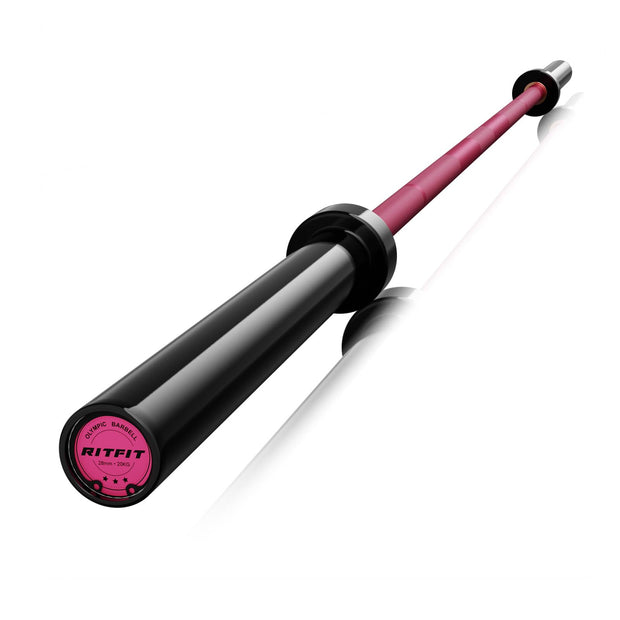 RITFIT 7FT Olympic Barbell for Strength and Weightlifting Training - 2 Inch Olympic Bar for Squat, Deadlift, Bench Press, Curl, Overhead Press - 500lbs/1000lbs/1500lbs Capacity