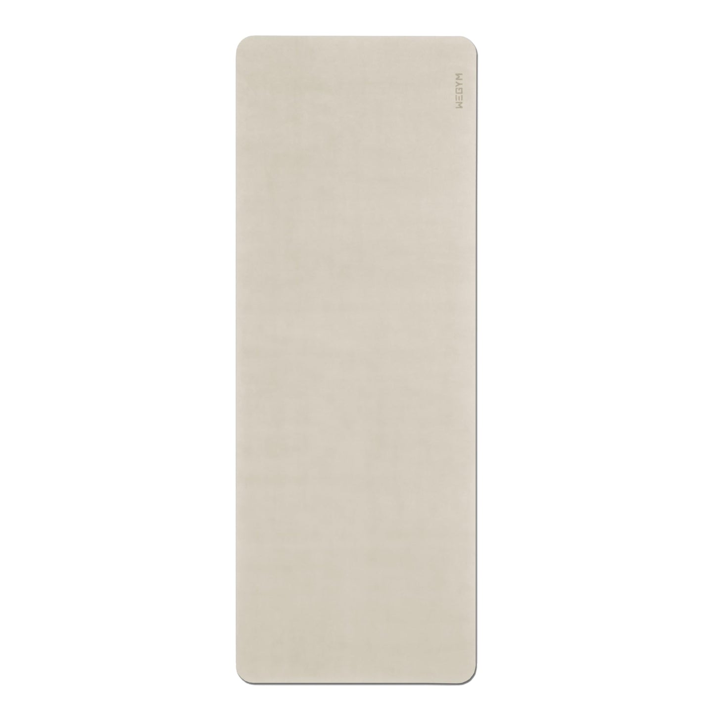 4mm Cushioned Exercise Mat for Yoga & Pilates - Anti Slip, Polyurethane with Suede Top & Carrying Strap