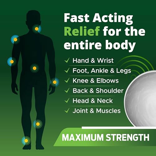 Owell Naturals Deep Penetrating Pain Relief Cream– Maximum Strength Formula for Joints & Muscles – Fast-Acting Comfort for Back, Knees, Hands, Legs & More, 14 oz