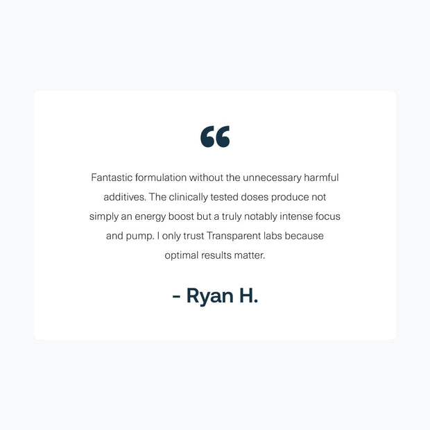 Transparent Labs Bulk Pre Workout Powder - Naturally Sweetened Advanced Pre-Workout Formula for Muscle Building and Strength - 30 Servings, Peach Mango