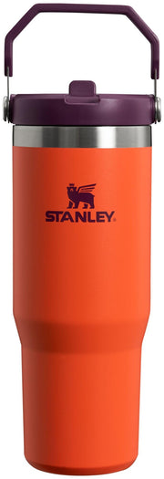 Stanley IceFlow 2.0 Flip Straw Tumbler with Handle 30 oz | Twist On Lid and Flip Up Straw | Leakproof Water Bottle | Insulated Stainless Steel | BPA-Free | Prickly Pear