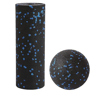 Mini Foam Roller - Muscle Massage Rollers for Trigger Point Therapy, Myofascial Release, Deep Tissue Fitness Massage & Relax Tight Muscles, Peanut Ball