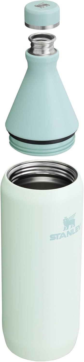Stanley All Day Slim Bottle 34 oz | Leakproof Twist on Lid | Slim Design for Travel and Gym | Insulated Stainless Steel Water Bottle | BPA-Free | Mist