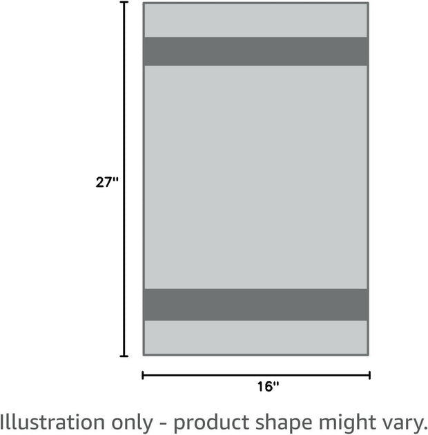 The Rag Company - Sport Towel - Gym, Exercise, Fitness, Sport, Ultra Soft, Super Absorbent, Fast Drying Premium Microfiber, 320gsm, 16in x 27in, White (3-Pack)