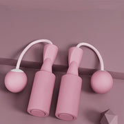 Weighted Jump Rope Without Rope Skipping Rope No Line Speed Rope Cordless For Fitness Workout Anywhere Ropeless Bod Rope for Exercise Training Beachbody Build