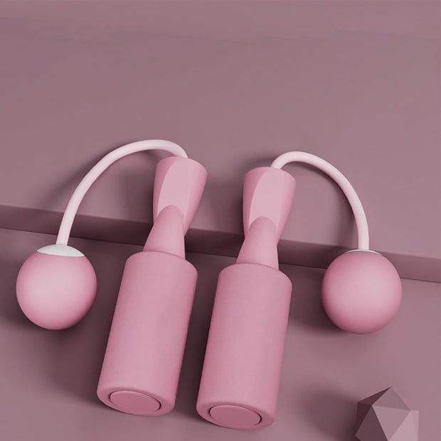 Weighted Jump Rope Without Rope Skipping Rope No Line Speed Rope Cordless For Fitness Workout Anywhere Ropeless Bod Rope for Exercise Training Beachbody Build