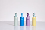 Stanley All Day Slim Bottle 20 oz | Leakproof Twist on Lid | Slim Design for Travel and Gym | Insulated Stainless Steel Water Bottle | BPA-Free | Pomelo
