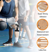 Precut Kinesiology Knee Tape Hypoallergenic Athletic for Knee Pain Knee Tape for Knee Pain Relief Pre Cut Knee Support & Stability, Pain Relief – Breathable