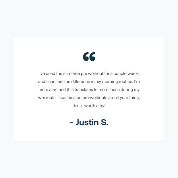 Transparent Labs Stim-Free Pre-Workout - Caffeine & Stim Free Pre Workout Powder for Men and Women with Beta Alanine Powder, Citrulline Malate, & elevATP - 30 Servings, Tropical Punch